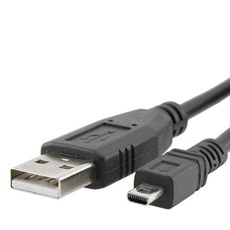 USB Καλώδιο CB-USB7 για Panasonic, Fuji/film, KONICA Minolta, Nikon, Pentax, Vivitar, Samsung, Sony, Sanyo , Olympus FE-360 FE-370 FE-20 FE-35 και άλλα μοντέλα