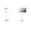 TECHLY ICA-TR544 Επιδαπέδια βάση τηλεόρασης LCD/LED 32"-65"οβάλ λευκό χρώμα TECHLY ICA-TR544 Επιδαπέδια βάση τηλεόρασης LCD/LED 32"-65"οβάλ λευκό χρώμα