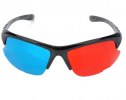 Plastic-Frame 3D Glasses with Red/Blue Lens (OEM) (BULK) (Stylish)