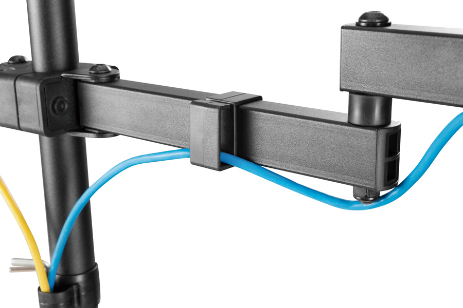 BRATECK Dual Monitor Stand for 17 to 27 Screens (LDT24-C024)