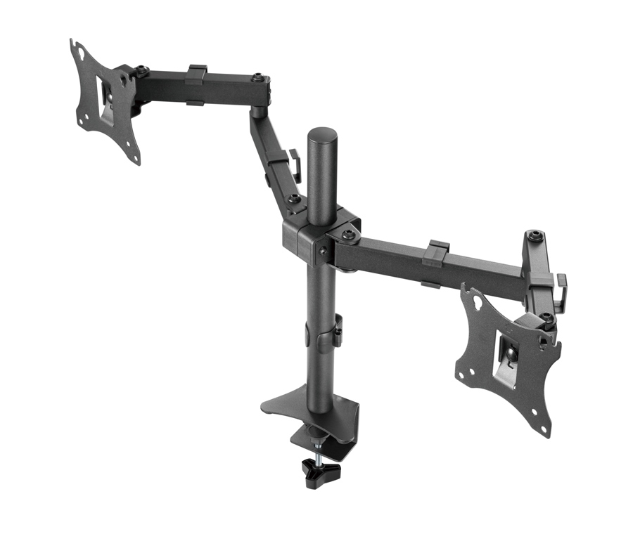 BRATECK Dual Monitor Stand for 17 to 27 Screens (LDT24-C024)