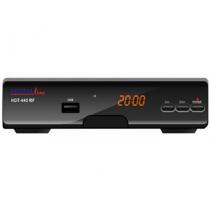 Digital Line HDT-440 RF Modulator with MPEG-4 for Old TVs