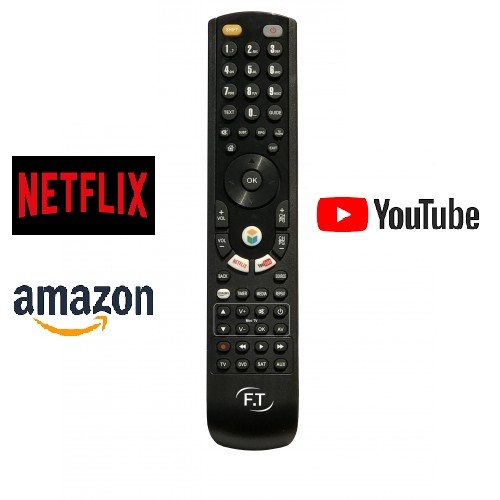 USB Programmable Remote 4 in 1 LOR-4000 with NetFlix YouTube