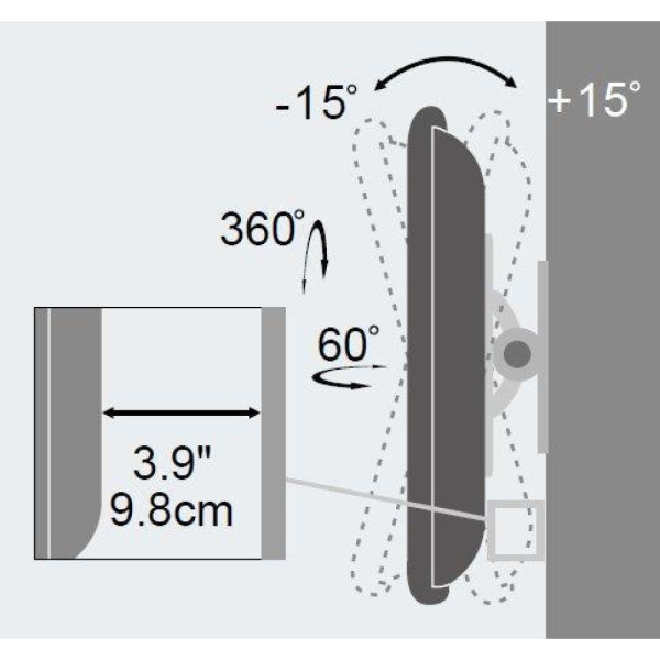TECHLY ICA-LCD 201WH LCD LED MOUNT 13