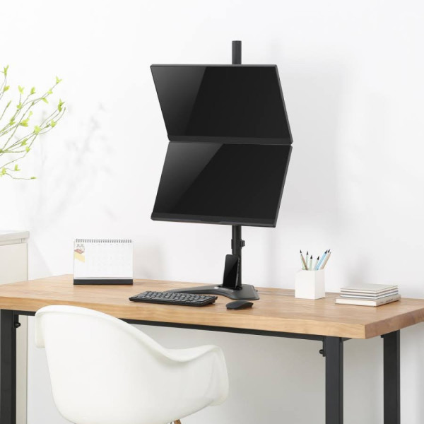 TECHLY ICA-LCD 2520V2 Desktop Stand for 2 Monitors 17-32