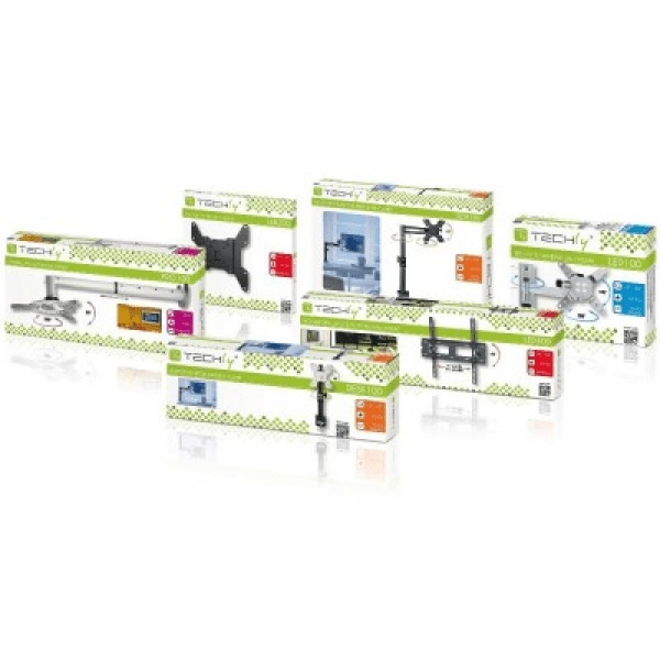 Techly ICA-LCD 2901WH Wall mount with arm for LCD LED TV 19 - 37