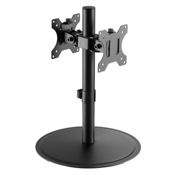 Techly ICA-LCD 402 βάση γραφείου για δυο οθόνες από 17 