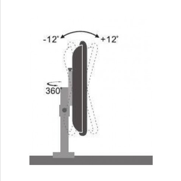 TECHLY ICA-LCD 500 BK Desktop stand 13