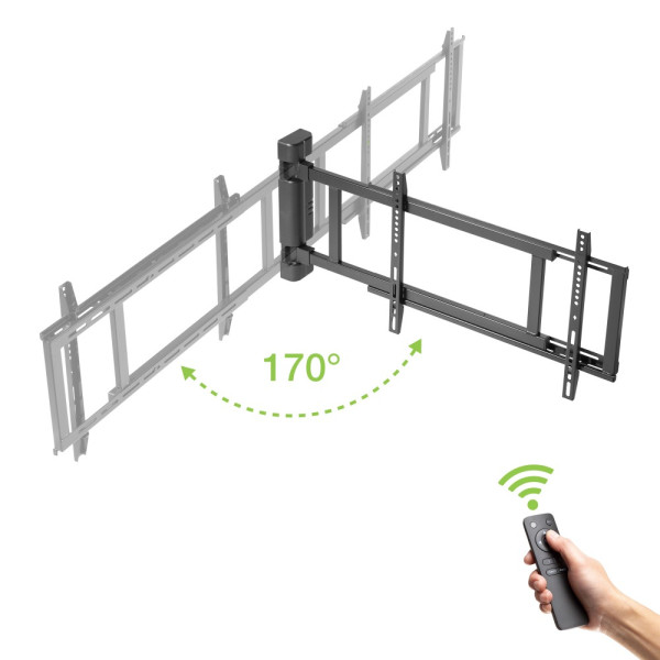 TECHLY ICA-PLB 060M ELECTRIC WALL MOUNT FOR 32'-75' TVs