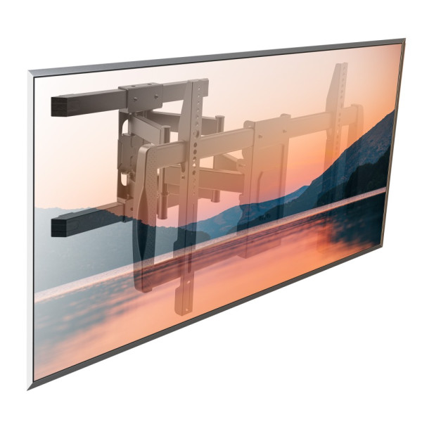 TECHLY ICA-PLB 473 WALL TV MOUNT WITH DOUBLE ARM FULL-MOTION 42'-75'