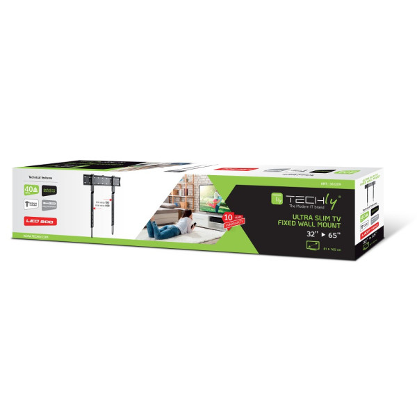 TECHLY ICA-PLB 734F SLIM WALL MOUNT FOR LED/LCD TVS 32-65
