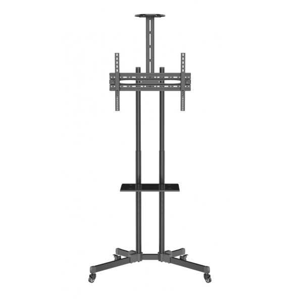 TECHLY ICA-TR216T WHEEL STAND WITH SHELF FOR LCD/LED/PLASMA 37-70'