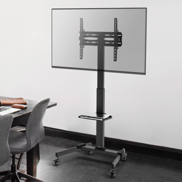 TECHLY ICA-TR21L WHEEL LCD/LED/PLASMA TV STAND WITH SUPPORT SHELF