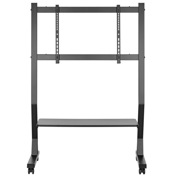 TECHLY ICA-TR325 FLOOR STAND ON WHEELS WITH SHELF FOR LCD/LED/PLASMA TV 45-90''