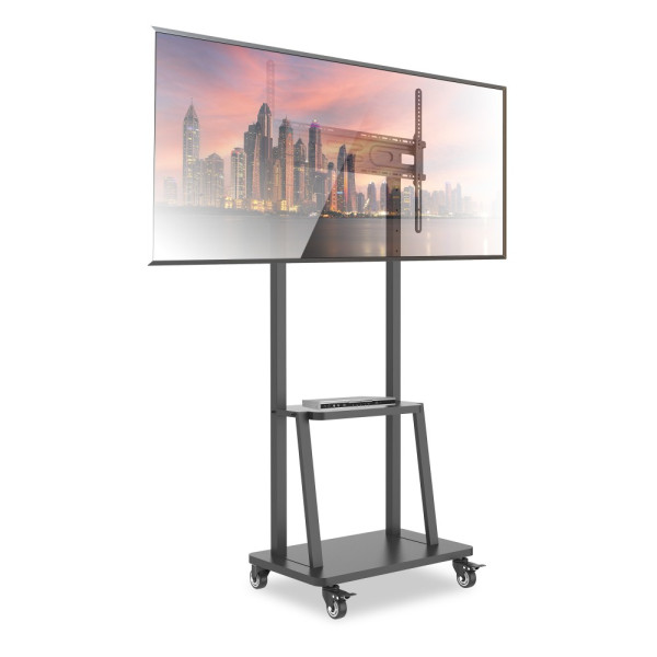 TECHLY ICA TR3390 Floor stand with shelf for LCD/LED/Plasma TV 32-70
