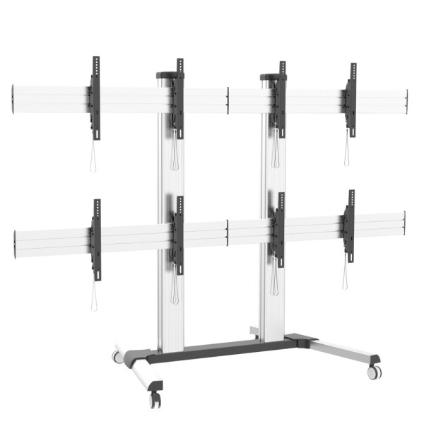 TECHLY ICA-TR4VW Floor stand for 4 LCD/LED TVs 32-55