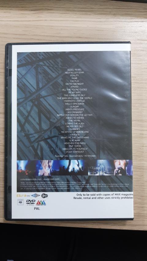 Bowie - A Reality Tour - DVD