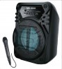 CMIK MK-4102 Karaoke System with Wired Microphones (Black)