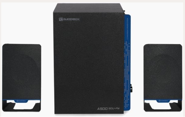 Ηχεία AUDIOBOX A500 SDU-FM 2.1 MULTIMEDIA SPEAKER SYSTEM Μπλέ