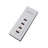 Approx Φορτιστής USB με 4 Θύρες 3x1A + 1x2.1A Λευκό APPUSB4PW Approx Φορτιστής USB με 4 Θύρες 3x1A + 1x2.1A Λευκό APPUSB4PW