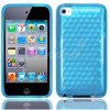 Διαφανής Θήκη - Hydro Gel Case Cover για το iPod Touch 4G σε Γαλάζιο Χρώμα