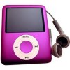 MP3 Player Συσκευή Αναπαραγωγής Ήχου, Μουσικής, Εικόνας & Video TFT 1.8 mini BT-P203 Φούξια (OEM)
