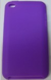 Θήκη σιλικόνης για ipod Touch 4G (4ης γενιάς) Μωβ (OEM)