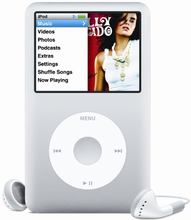 Apple iPod Classic 160GB Silver A1238 (MB145ZK-A) (MP3/MP4 Player)