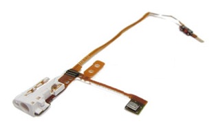 iPod Nano 5th Generation Earphone Flex Cable (White) (Bulk)