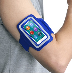 iPod Nano 7 - Sports Armband Case Blue (OEM)