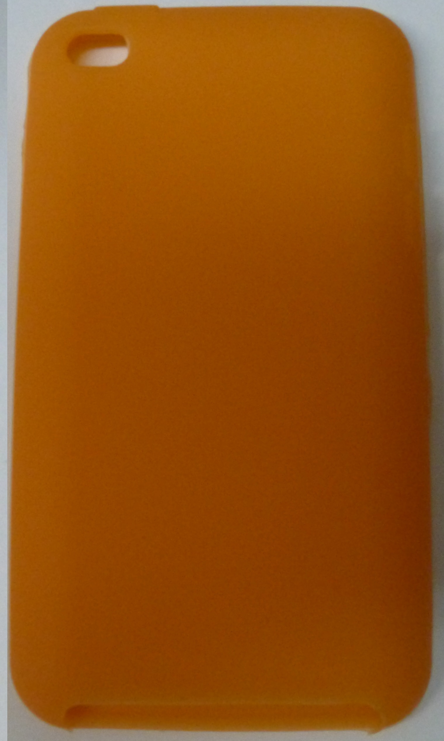 Θήκη σιλικόνης για ipod Touch 4G (4ης γενιάς) Πορτοκαλί (OEM)