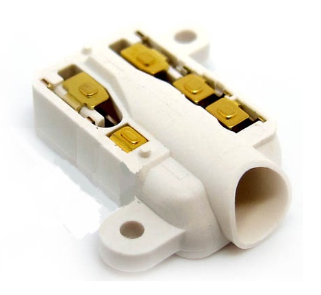 iPod Touch 5 Earphone Connector Άσπρο