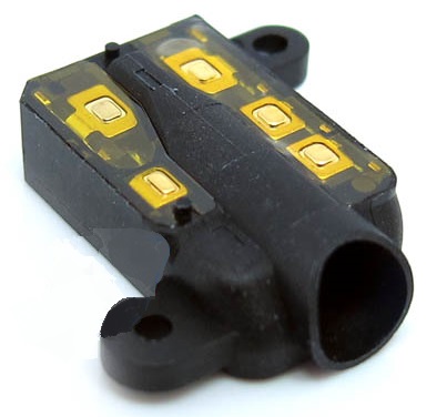 iPod Touch 5 Earphone Connector Μαύρο