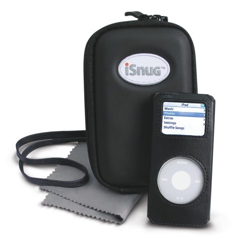 ISnug HandStands Carrying Case for iPod nano 1G Black