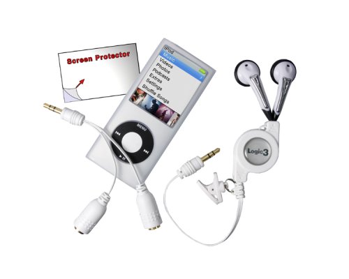 Logic3 Essential Pack for iPod nano 4G (Case)