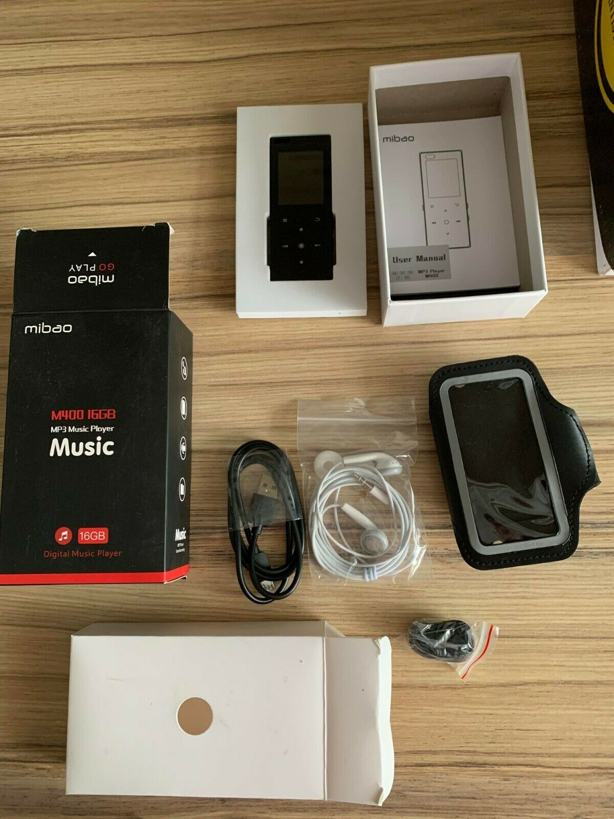 MIBAO Mp4 Player M400, 16 GB, Bluetooth, 2.4