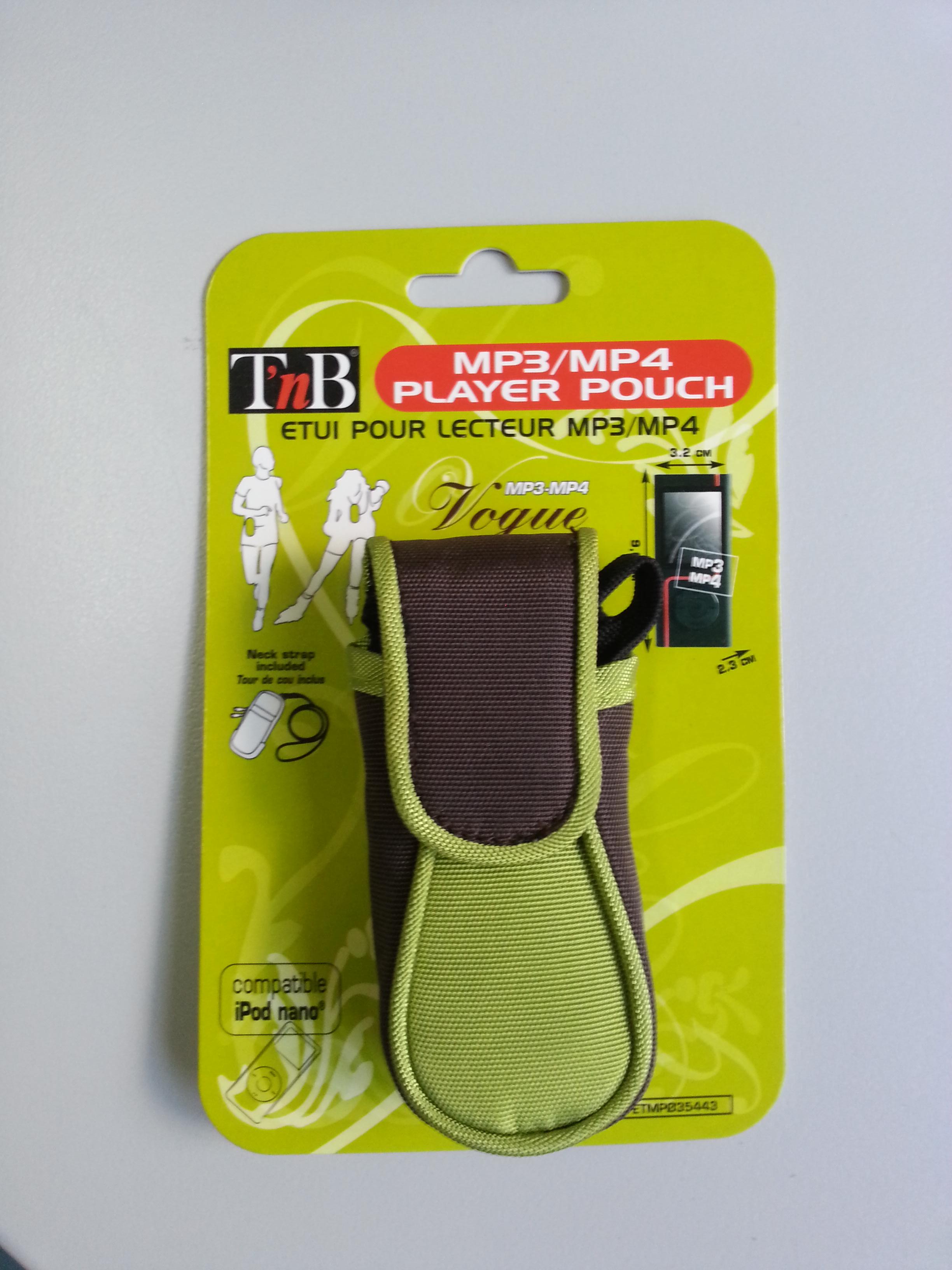 TnB Vogue Τσαντάκι Ζώνης/Λαιμού MP3/MP4/iPod Nano Player Πράσινο