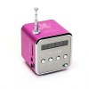 ΡΟΖ TD-V26 Mini MP3/Fm radio Speaker with built-in MP3 player and FM radio, support MP3 play from USB/microSD Card - Green - Φορητό ηχείο με δυνατότητα αναπαραγωγής Mp3 μέσω USB ή micro SD κάρτας και ενσωματωμένο FM δέκτη