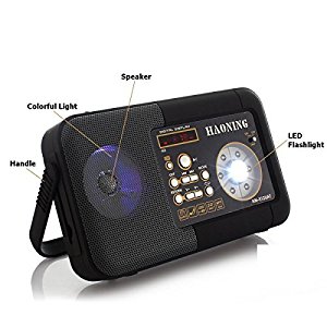 USB/SD MP3 PLAYER HN-815UAT FM RADIO Red/Black