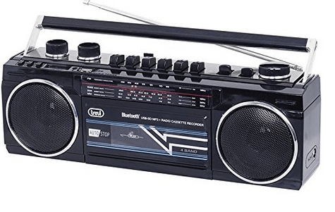Trevi Bluetooth Boombox with USB, SD & MP3 Playback (RR-501BT)
