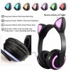 Ακουστικά Headset Bluetooth με μικρόφωνο και 7 Χρώματα Led ZW-19 - Μαύρο Ακουστικά Headset Bluetooth με μικρόφωνο και 7 Χρώματα Led ZW-19 - Μαύρο