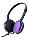 Maxell Super Slim Headphones MXH-HP200 with In-Line Microphone Purple Maxell Super Slim Headphones MXH-HP200 with In-Line Microphone Purple