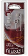 Maxell Velvet Smooth Comfort Digital Earbuds White HP-CN30-WH Maxell Velvet Smooth Comfort Digital Earbuds White HP-CN30-WH
