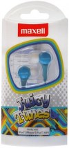 Maxell Juicy Tunes Earphones Blue Maxell Juicy Tunes Earphones Blue
