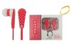 Keeka Stereo Headphones KA-05 Red Keeka Stereo Headphones KA-05 Red