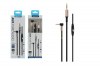 Newtop Aux Pure Audio 1M 3.5mm Black Audio Cable Newtop Aux Pure Audio 1M 3.5mm Black Audio Cable