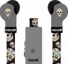 Earphones MAXELL Flat Wire Skull (FL-450 Skull) Earphones MAXELL Flat Wire Skull (FL-450 Skull)