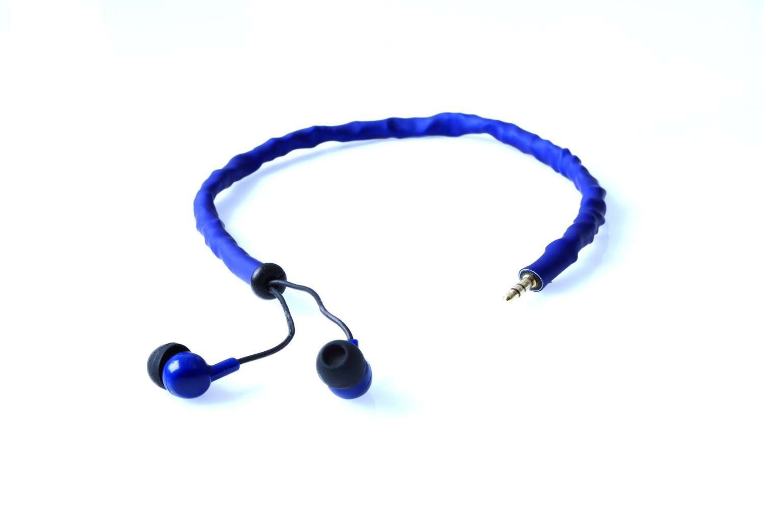 Headphones CordCruncher Tangle-free Headphones - Blue