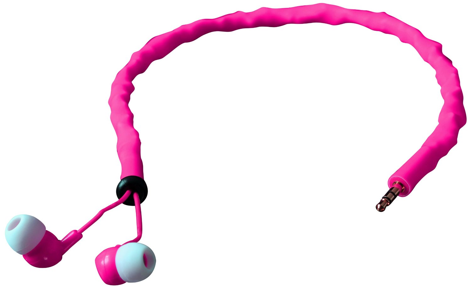 Headphones CordCruncher Tangle-free Headphones - Pink