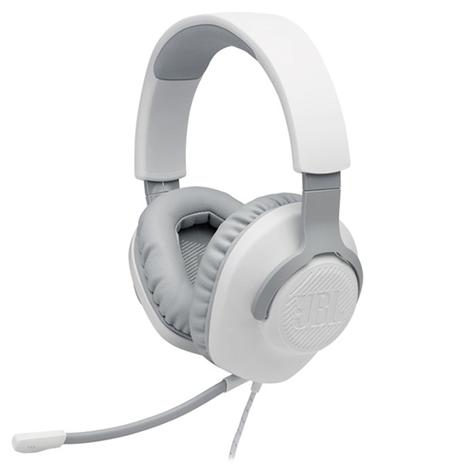 JBL Quantum 100 Gaming Headset (White)
